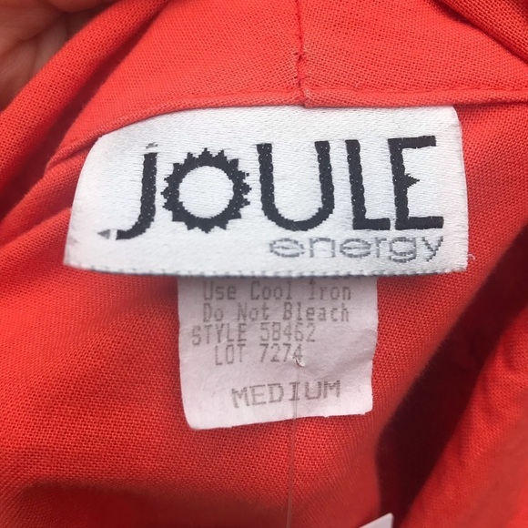 Vintage 80s Orange Oversized Blazer Jacket Medium - Picture 5 of 7